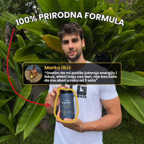 Mountaindrop MI Mountaindrop® Prime natural testosterone booster supplement package with label and product branding.